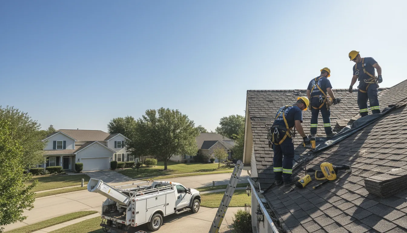 Hail Damage Roof Repair in Glen Richey, PA